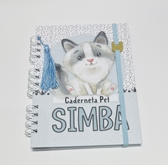Caderneta de Vacinas - Pet Gato Macho