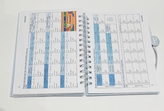 Caderneta de Vacinas - Linho Azul Claro - loja online