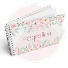 Livro do Bebê - Floral - comprar online