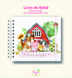 Livro do Bebê - Fazendinha Menina