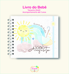 Livro do Bebê - Chuva de Amor Menino