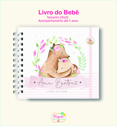 Livro do Bebê - Ursinha Mãe e Filha