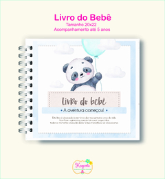 Livro do Bebê - Panda Menino - comprar online