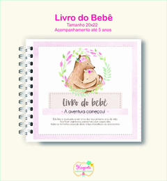 Livro do Bebê - Ursinha Mãe e Filha - comprar online