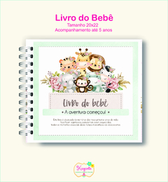 Livro do Bebê - Safari Menina - comprar online