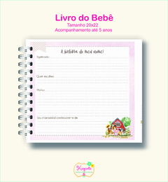 Livro do Bebê - Fazendinha Menina na internet