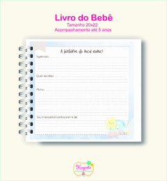 Livro do Bebê - Chuva de Amor Menino na internet