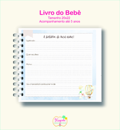 Livro do Bebê - Balão na internet