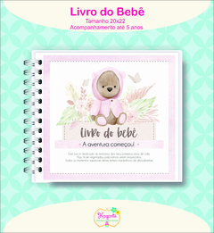 Livro do Bebê - Ursinha - comprar online