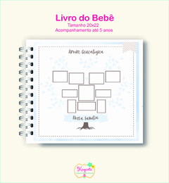 Livro do Bebê - Panda Menino - Kazarte