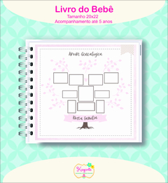 Livro do Bebê - Arco-íris Menina - Kazarte