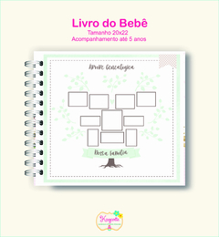 Livro do Bebê - Safari Menina - Kazarte