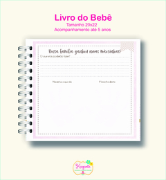 Livro do Bebê - Fazendinha Menina - loja online