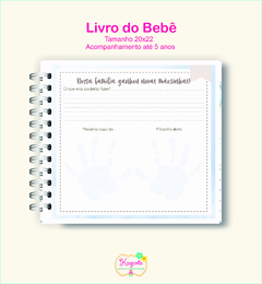 Livro do Bebê - Ursinho - loja online