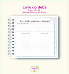 Livro do Bebê - Ursinho - loja online