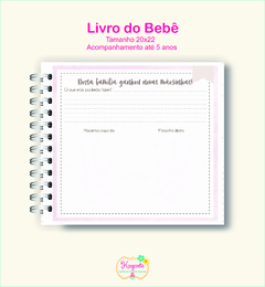 Livro do Bebê - Ursinha Mãe e Filha - loja online