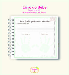 Livro do Bebê - Safari Menina - loja online