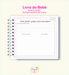 Livro do Bebê - Ursinha - loja online