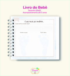 Imagem do Livro do Bebê - Panda Menino