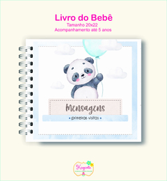 Livro do Bebê - Panda Menino