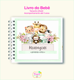 Livro do Bebê - Safari Menina