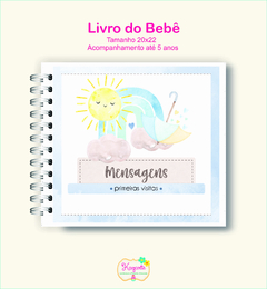 Livro do Bebê - Chuva de Amor Menino