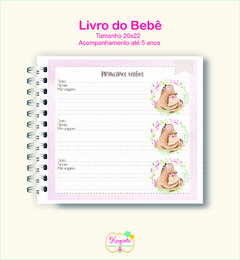 Livro do Bebê - Ursinha Mãe e Filha - comprar online