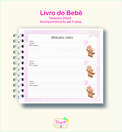 Livro do Bebê - Ursinha - comprar online