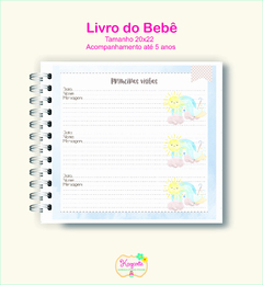 Livro do Bebê - Chuva de Amor Menino - comprar online