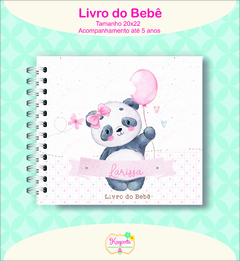 Livro do Bebê - Panda Menina