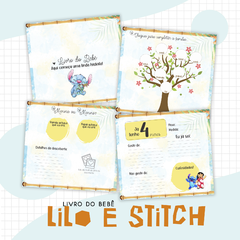 Livro do Bebê - Lilo e Stitch - comprar online