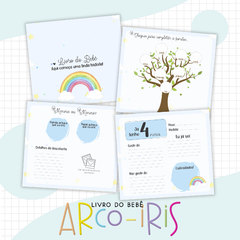 Livro do Bebê - Arco-íris Menino - comprar online