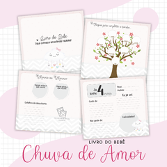 Livro do Bebê - Chuva de Amor Menina - comprar online