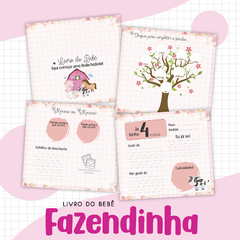 Livro do Bebê - Fazendinha Menina - comprar online