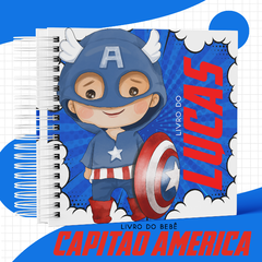 Livro do Bebê - Capitão América