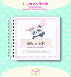 Livro do Bebê - Panda Menina - comprar online