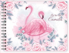 Livro do Bebê - Flamingo