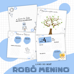 Livro do Bebê - Robô Menino - comprar online