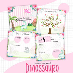 Livro do Bebê - Dino Menina - comprar online