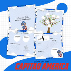 Livro do Bebê - Capitão América - comprar online