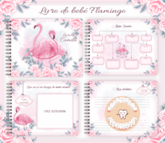 Livro do Bebê - Flamingo - comprar online