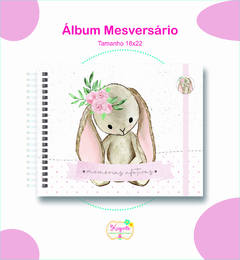 Álbum Mesversário - Coelhinha