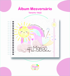 Álbum Mesversário - Chuva de Amor Menina