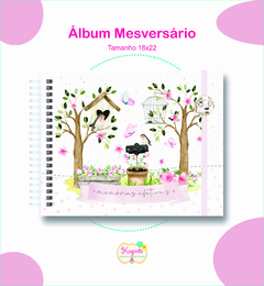 Álbum Mesversário - Jardim