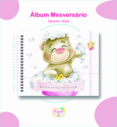 Álbum Mesversário - Ursinha