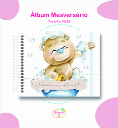 Álbum Mesversário - Ursinho