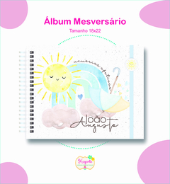 Álbum Mesversário - Chuva de Amor Menino