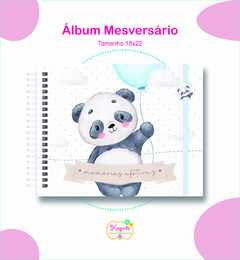 Álbum Mesversário - Panda