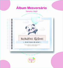 Álbum Mesversário - Panda - comprar online