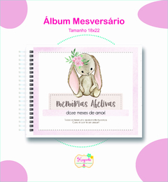 Álbum Mesversário - Coelhinha - comprar online